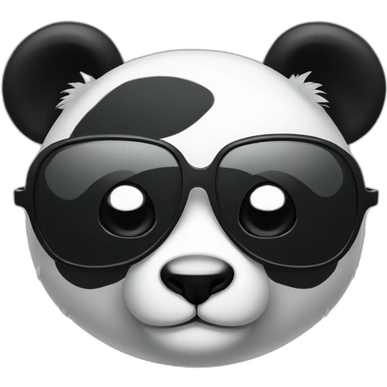 a little panda with sunglasses emoji