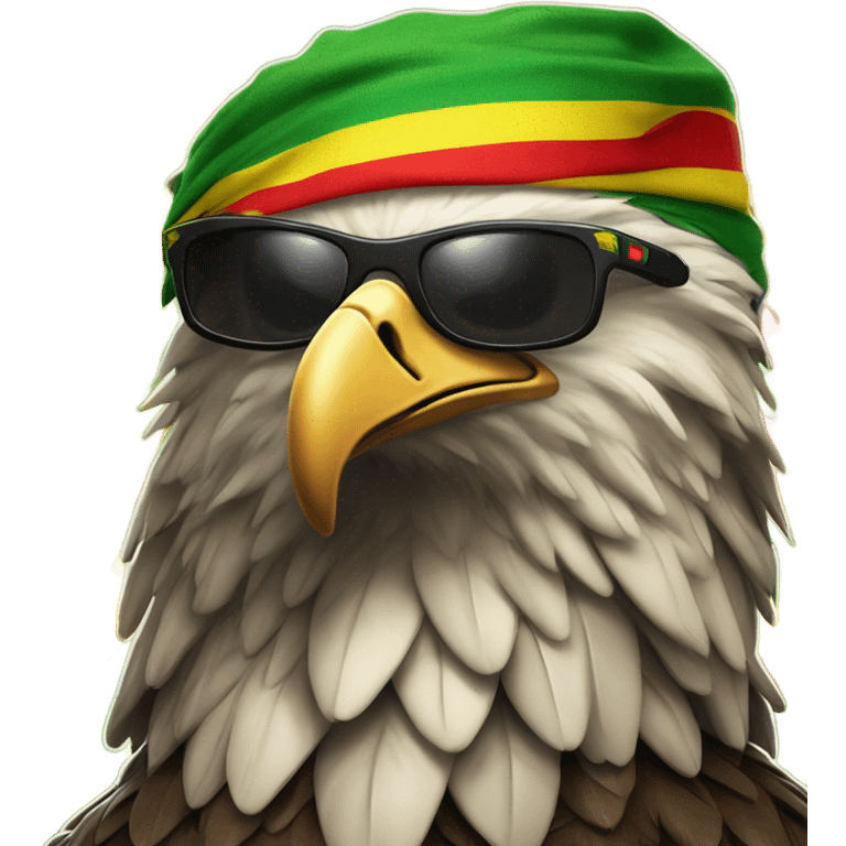 Reggae Eagle  emoji