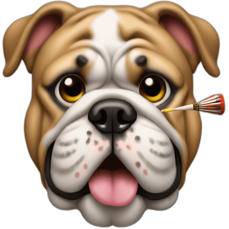 Bulldog Planung Darts emoji