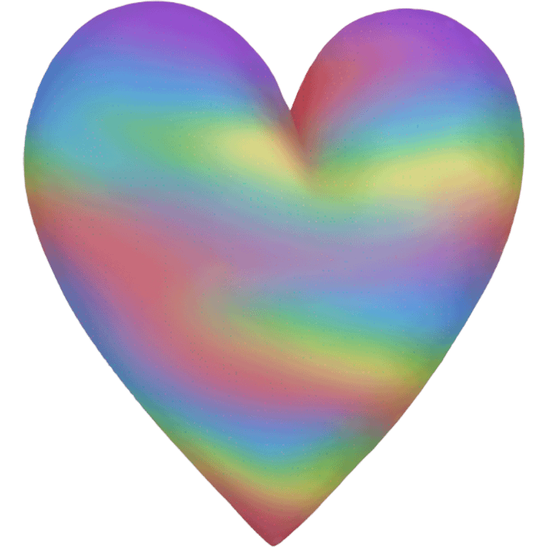 Rainbow heart emoji