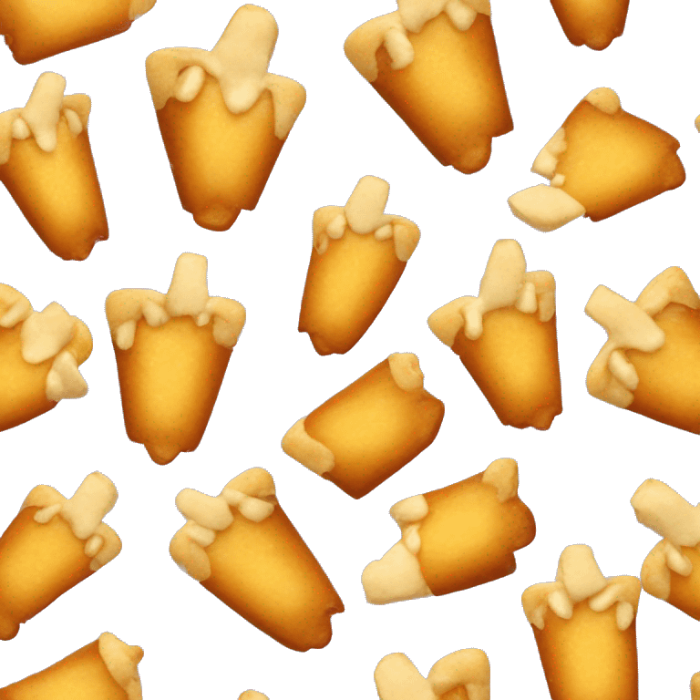 poutine qui mange une poutine emoji