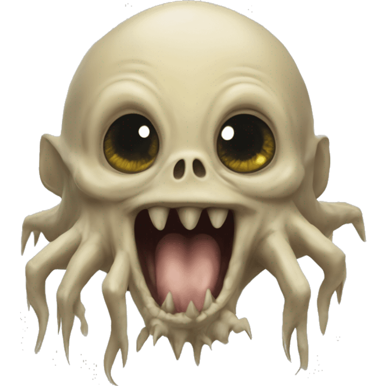 grindylow: Water-dwelling creatures with long fingers, sharp teeth, and a taste for human flesh, often found in the Black Lake at Hogwarts. emoji