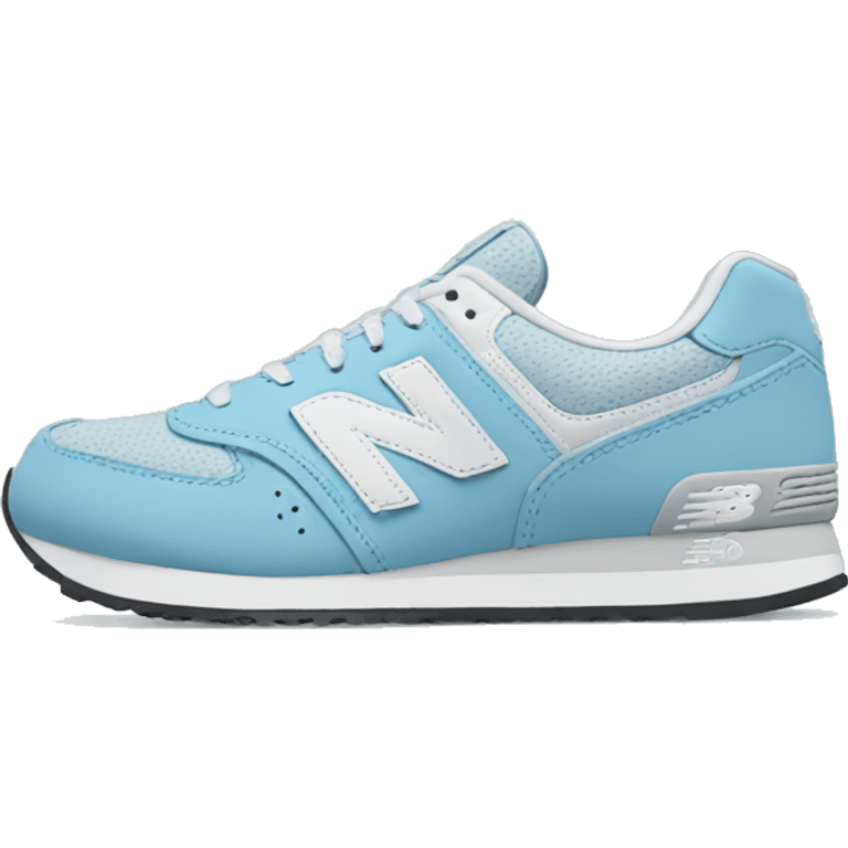 Light Blue New Balance Shoe emoji