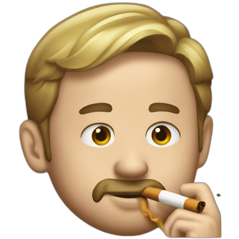 Ryan gosling smoking  emoji