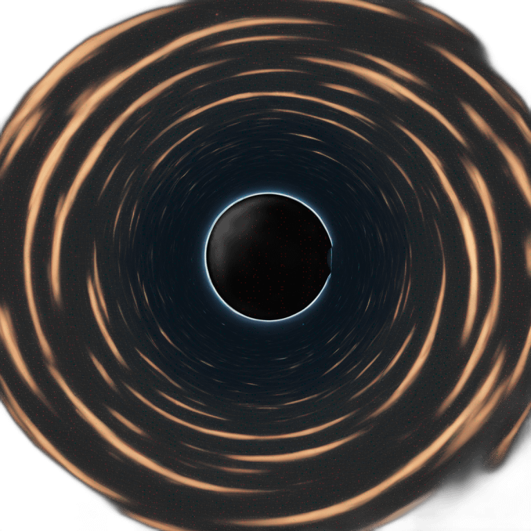 Black hole’s event horizon emoji