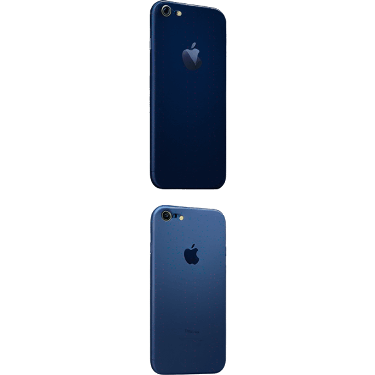 Midnight blue iphone 16 emoji