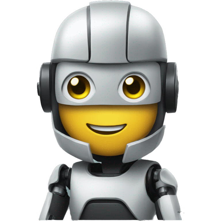 Robotic code agent emoji