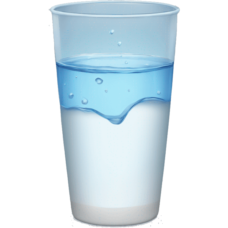 Cup of water emoji