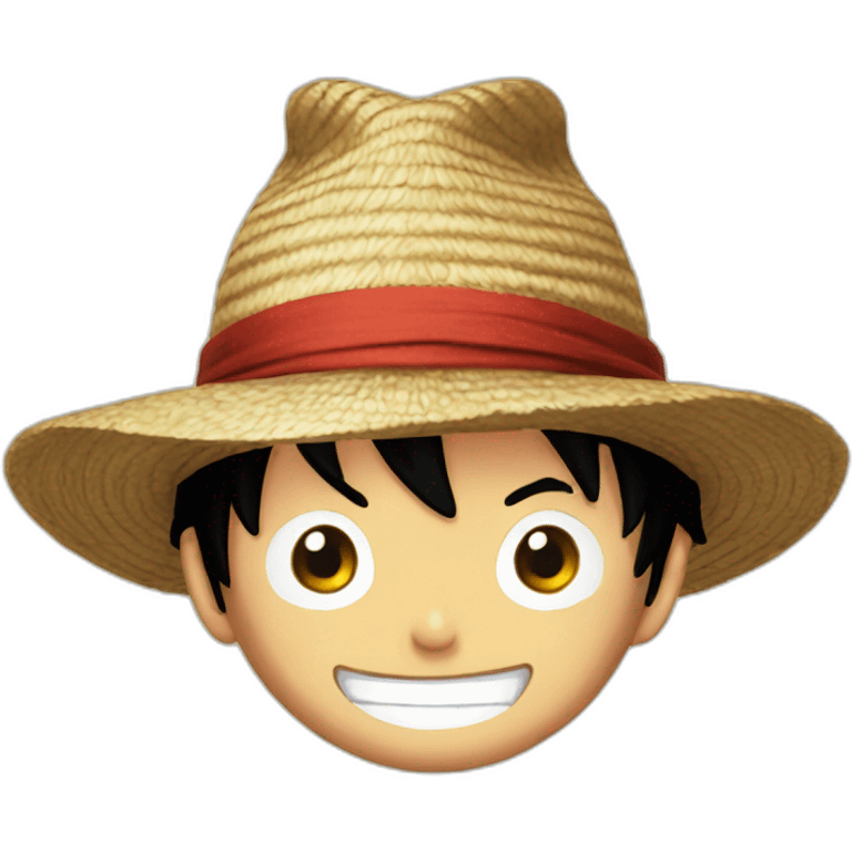 luffy-hat emoji