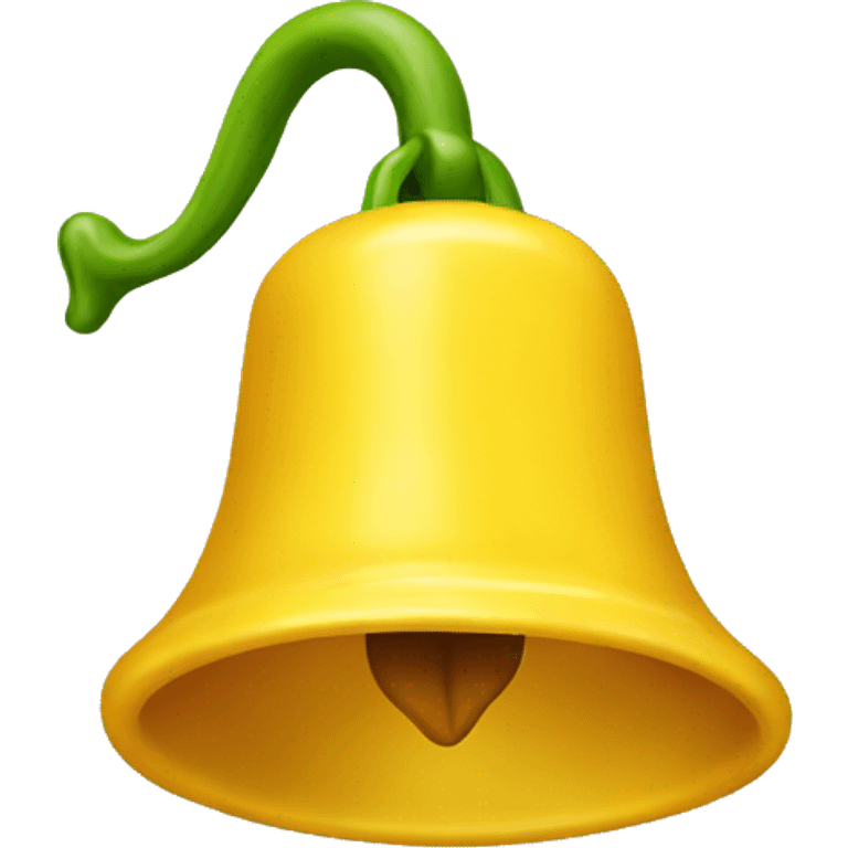 a yellow bell emoji