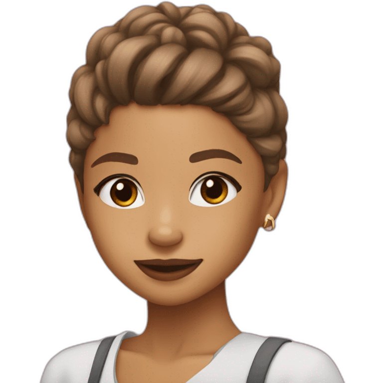 ZENDAYA WITH POMCHI emoji