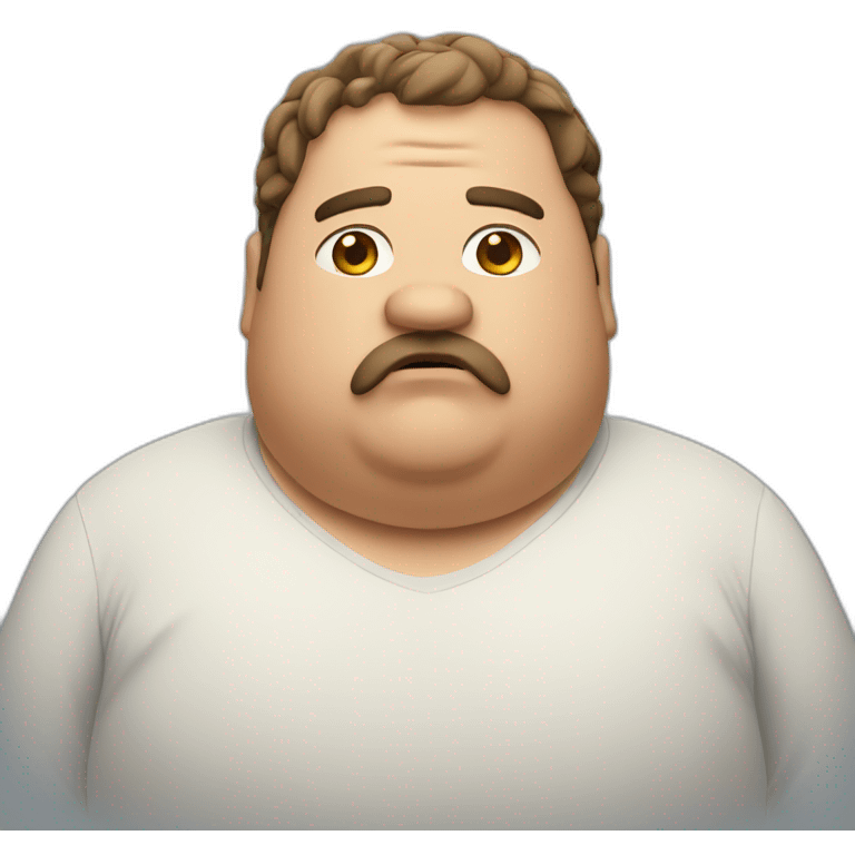 fat man emoji