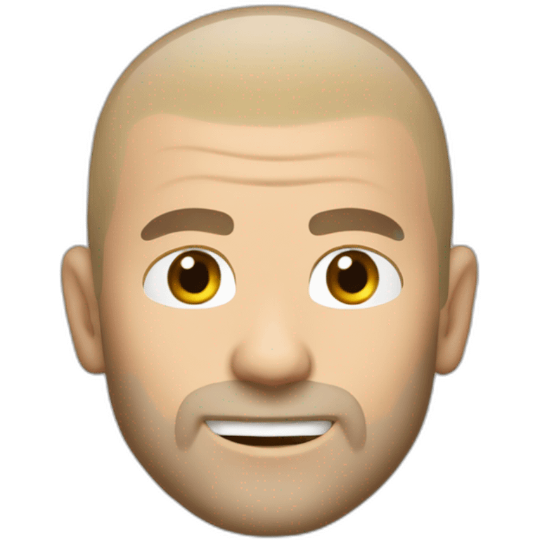 Zidane avec des cheveux emoji