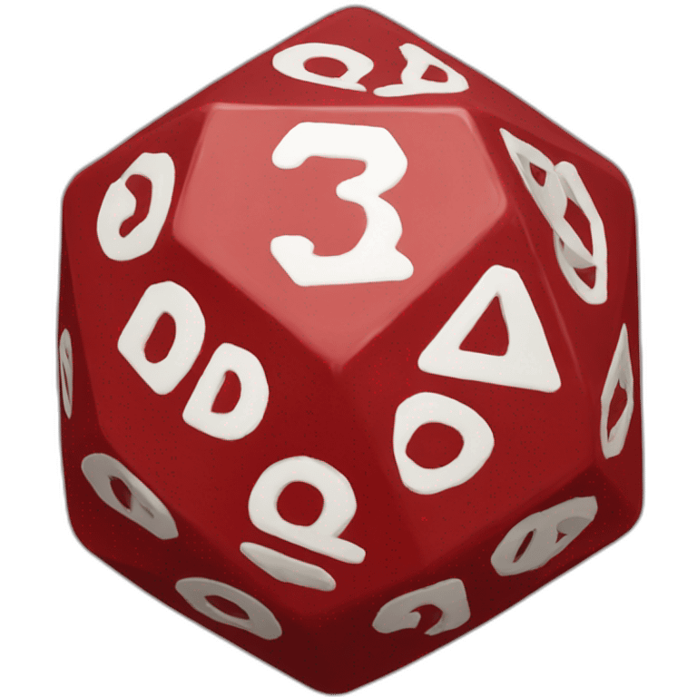 D20 red 1 emoji