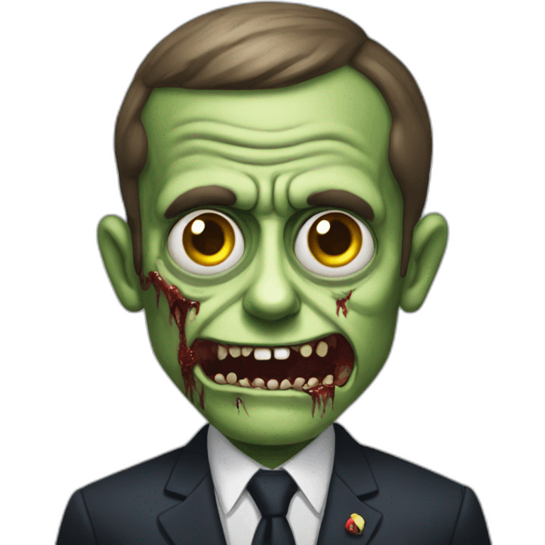 zombie macron emoji