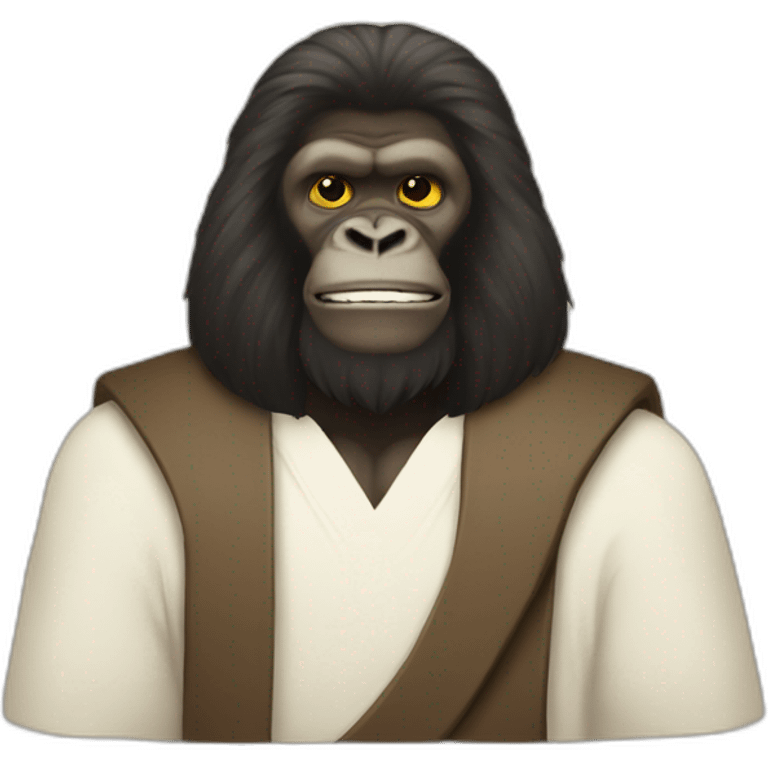 jesus and gorilla emoji