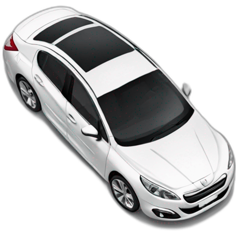 peugeot 408 white emoji