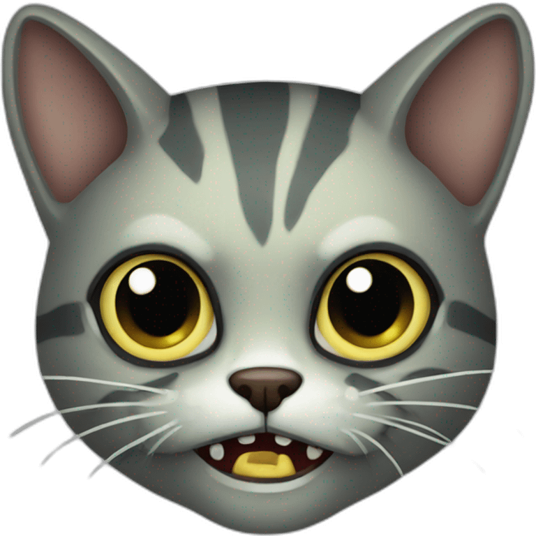 Gato zombie  emoji