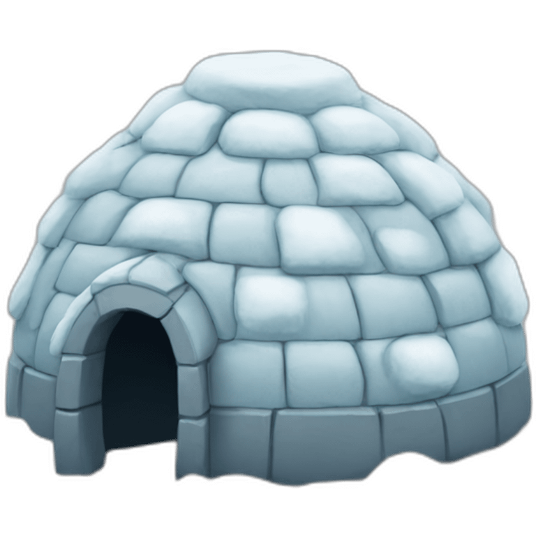 igloo really happy emoji