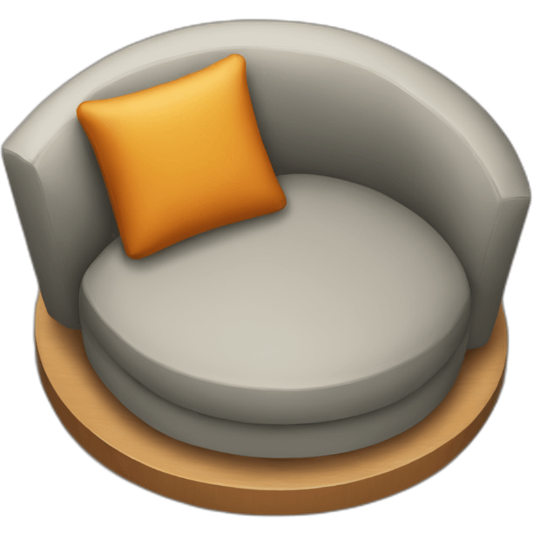 furniture top view emoji