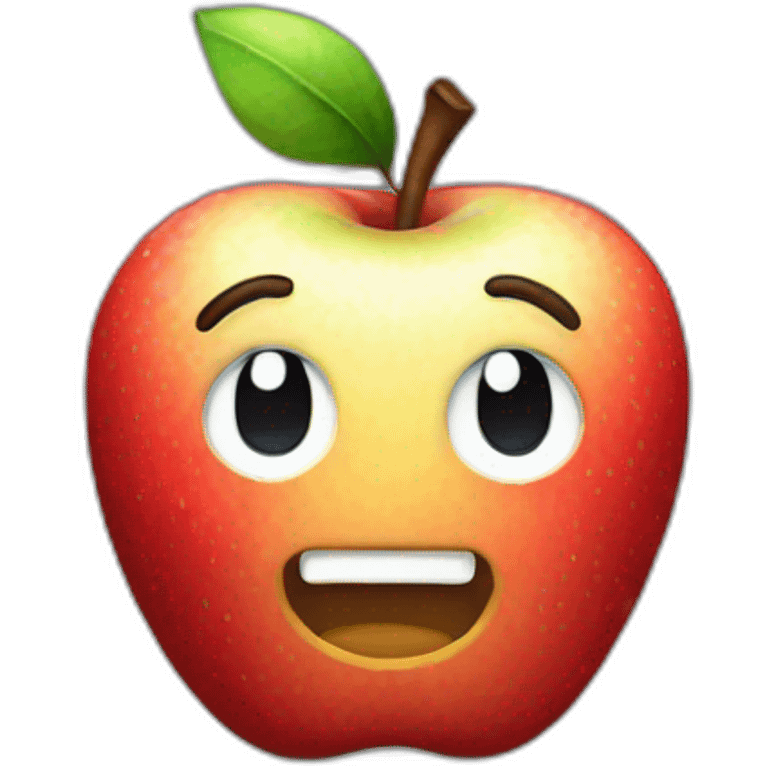 pixelart apple emoji