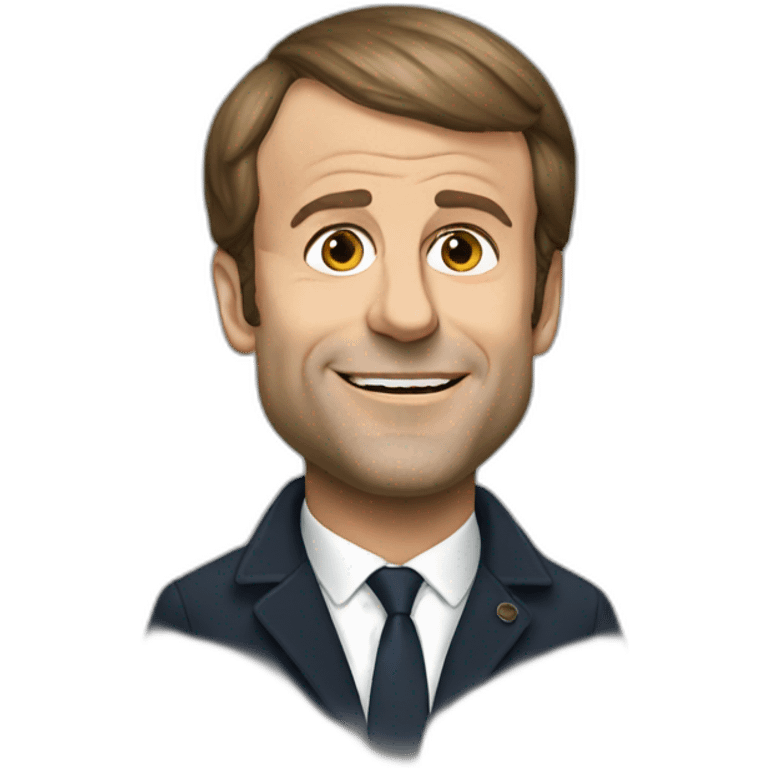 Emmanuel Macron emoji