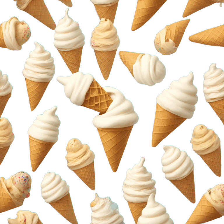 Baby ice cream emoji