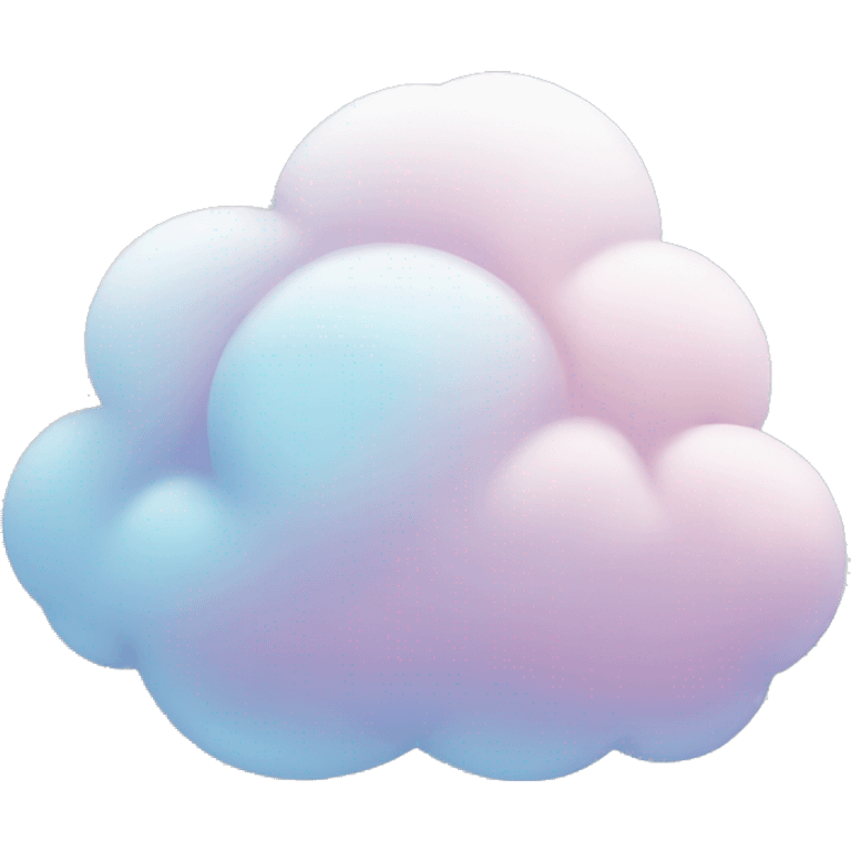 Pastel Cloud emoji