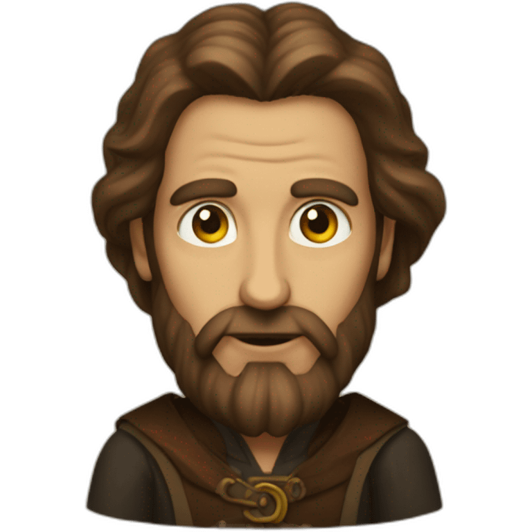 leonard de vinci emoji