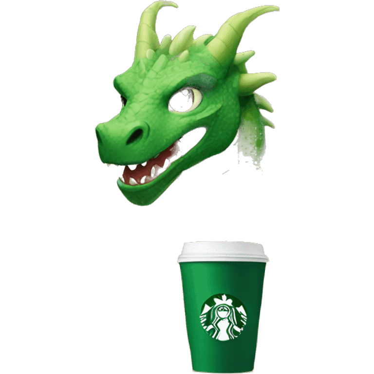 starbucks dragon emoji