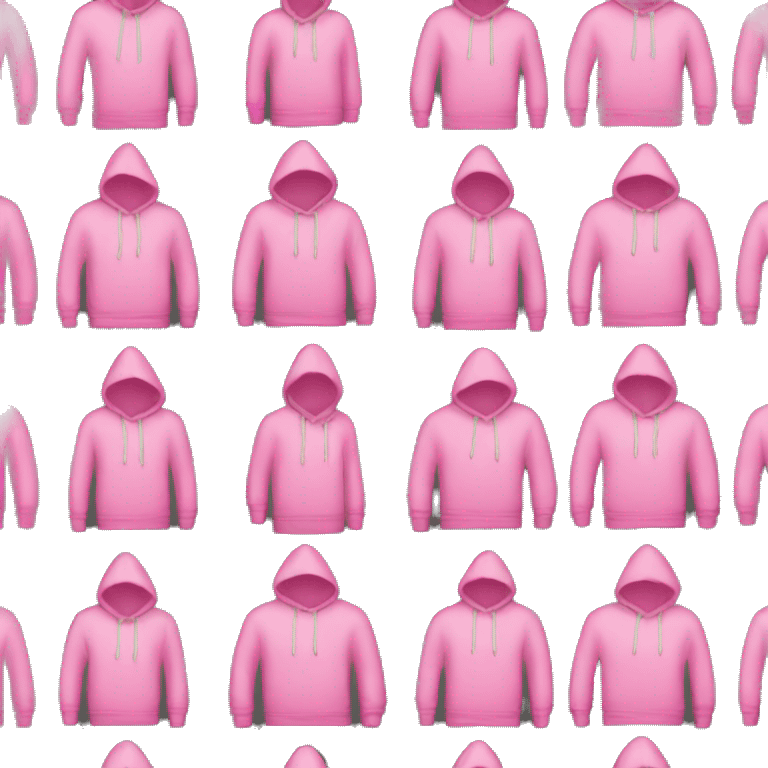 pink hoodie emoji