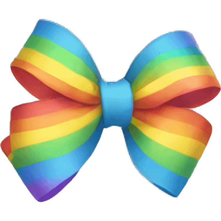 rainbow bow emoji