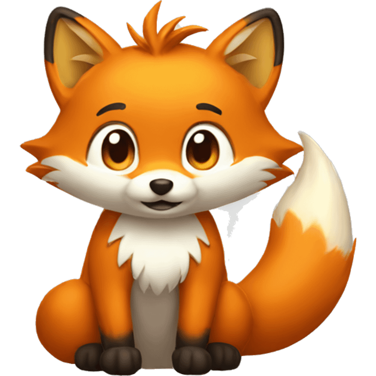 tails fox emoji