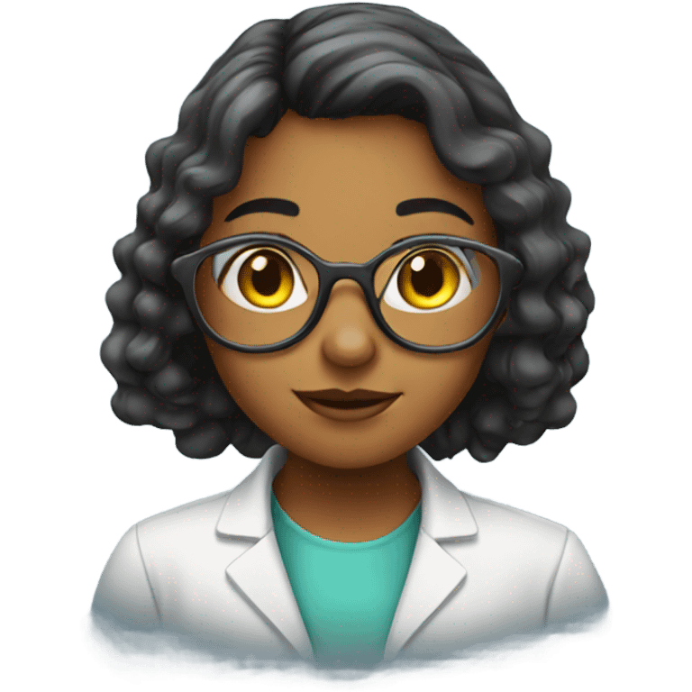 girl scientist emoji