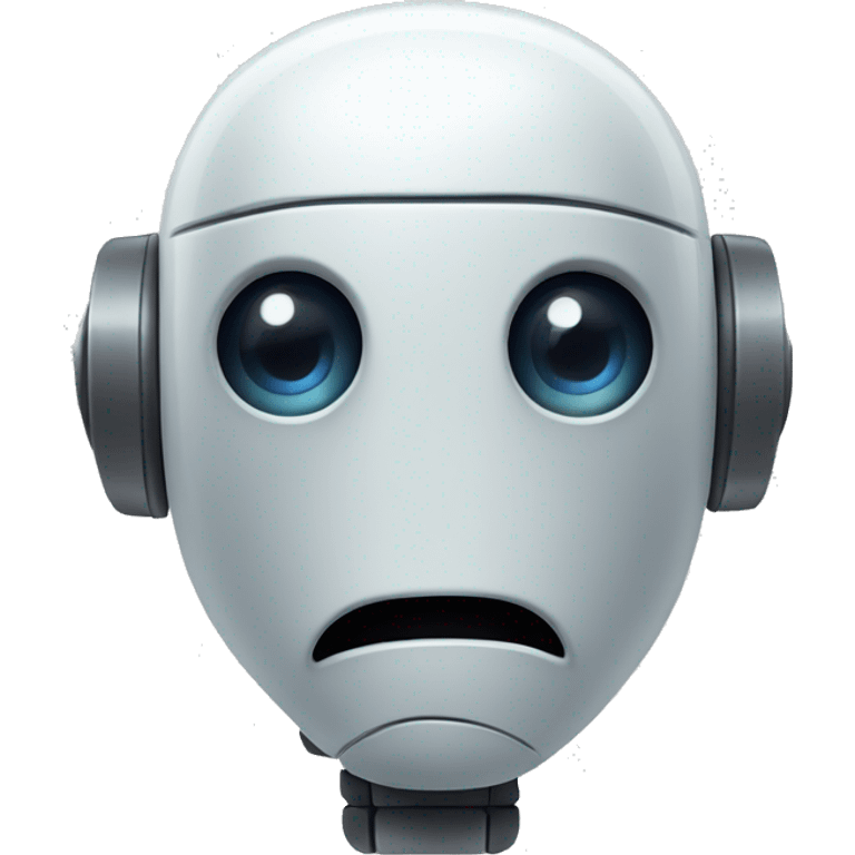 robot with eyes crossed and tongue sticking out emoji