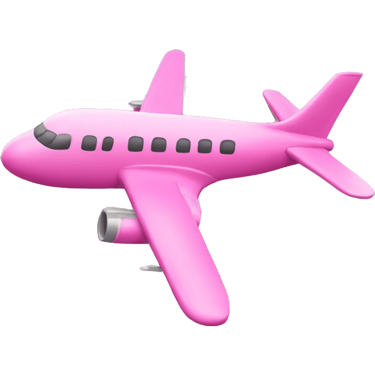 Pink airplane  emoji