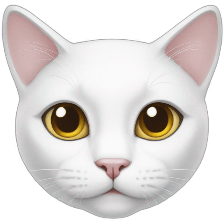 white cat emoji