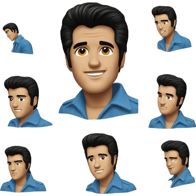 elvis presley emoji