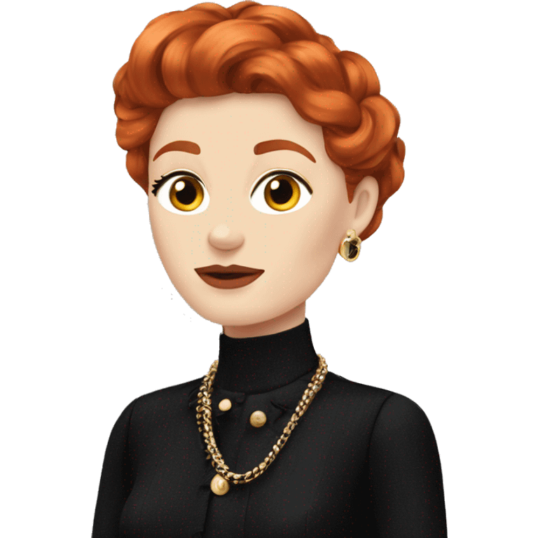 Chanel redhead emoji