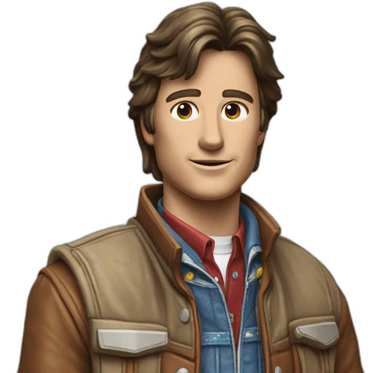 marty mcfly buvant un pepsi emoji