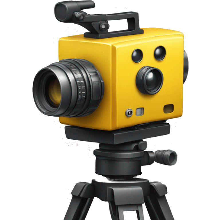 yellow movie camera emoji