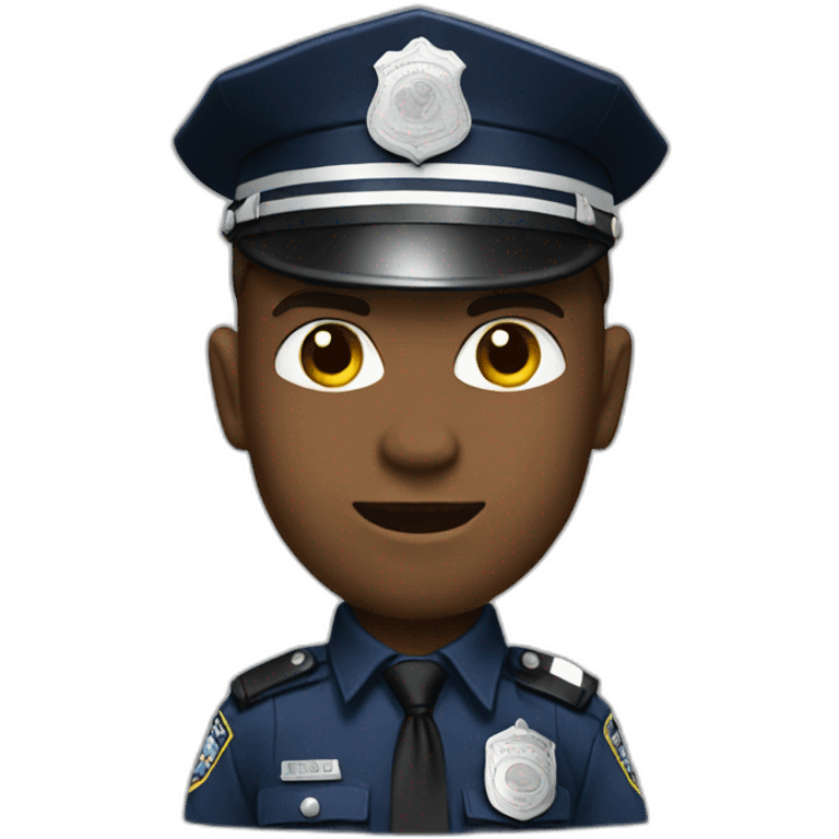 Police stronger emoji