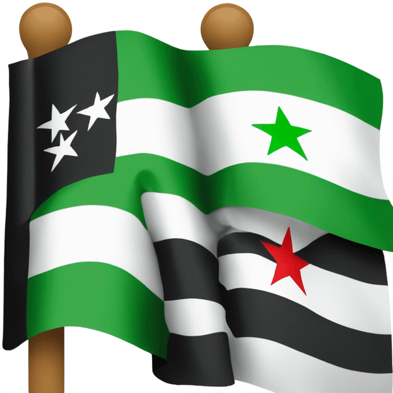 syrian opposition flag emoji