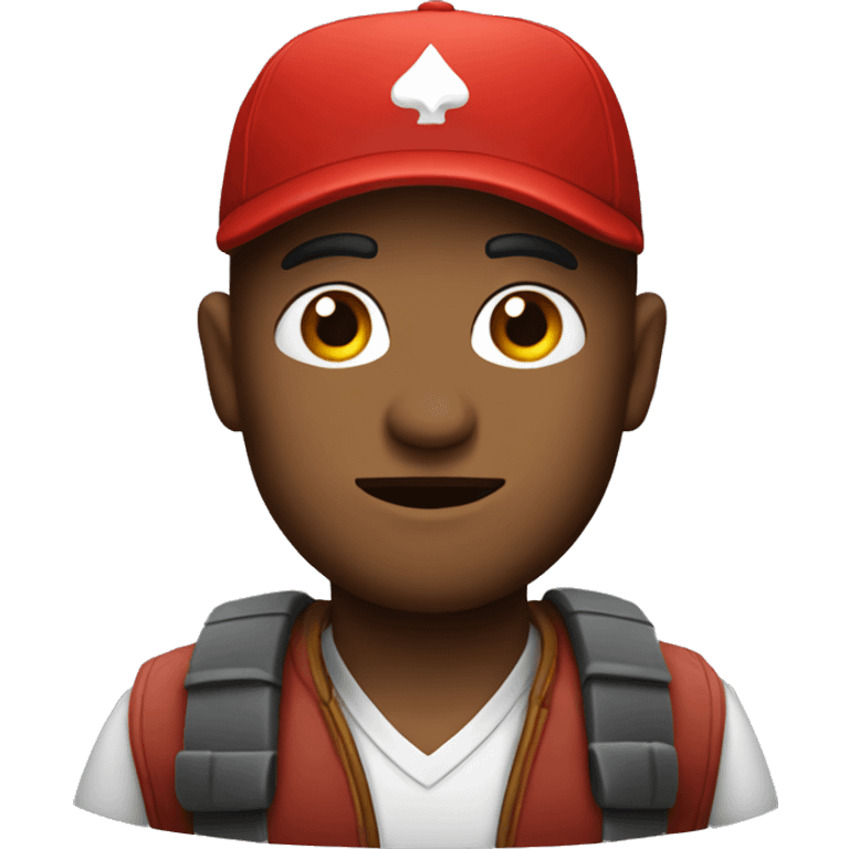 red cap emoji