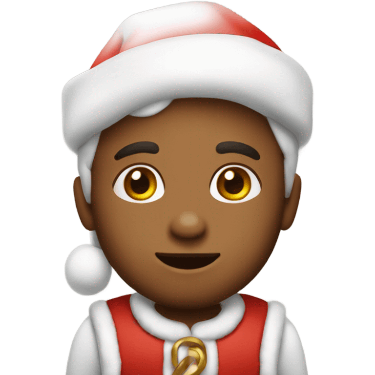 Santa’s little helper emoji