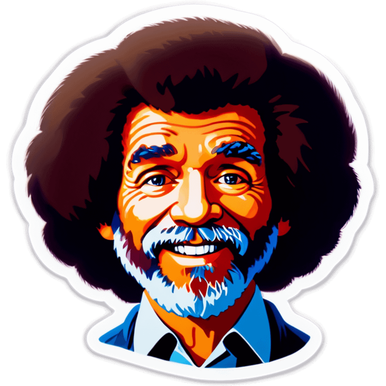 Bob ross emoji