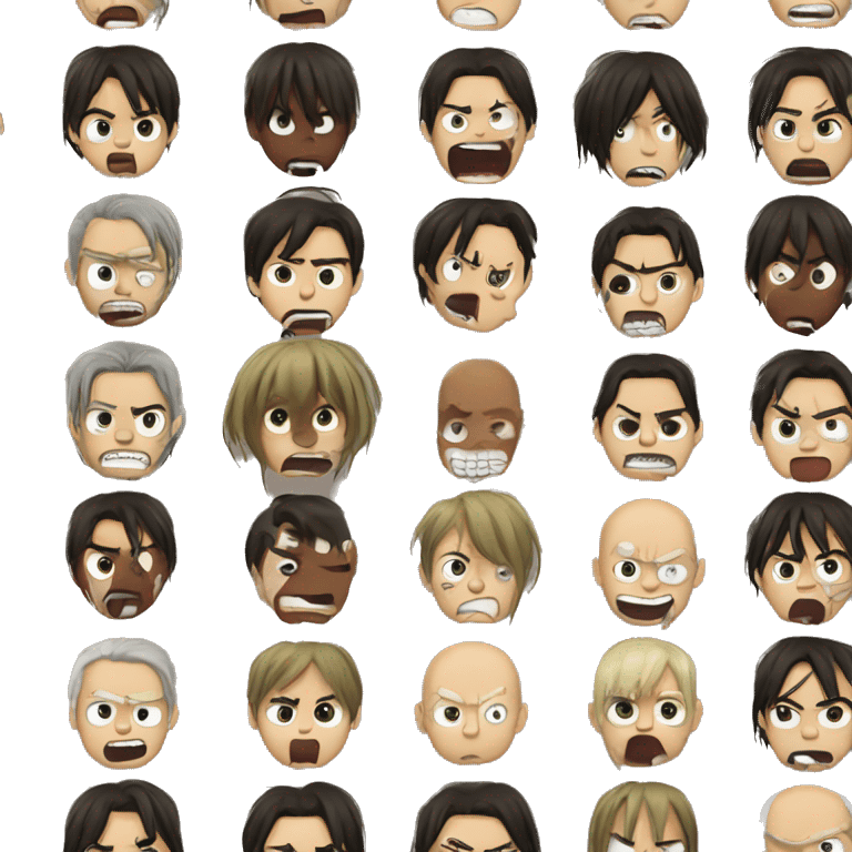 Attack on titan emoji