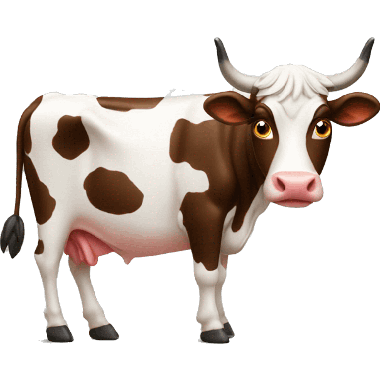 vache rouge  emoji