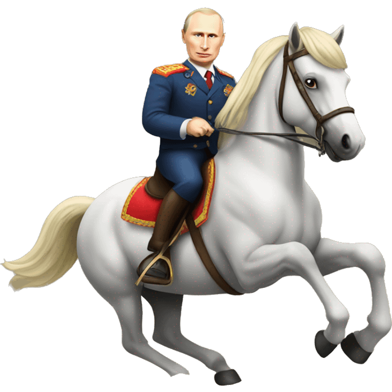 Putin riding a horse emoji