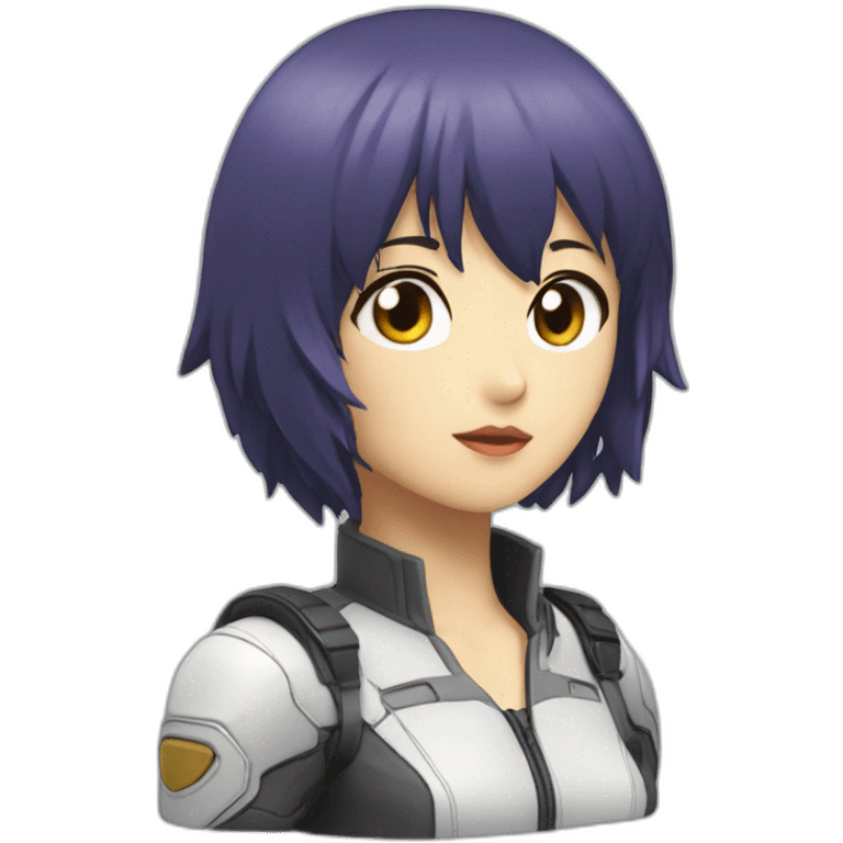 Motoko-kusanagi emoji